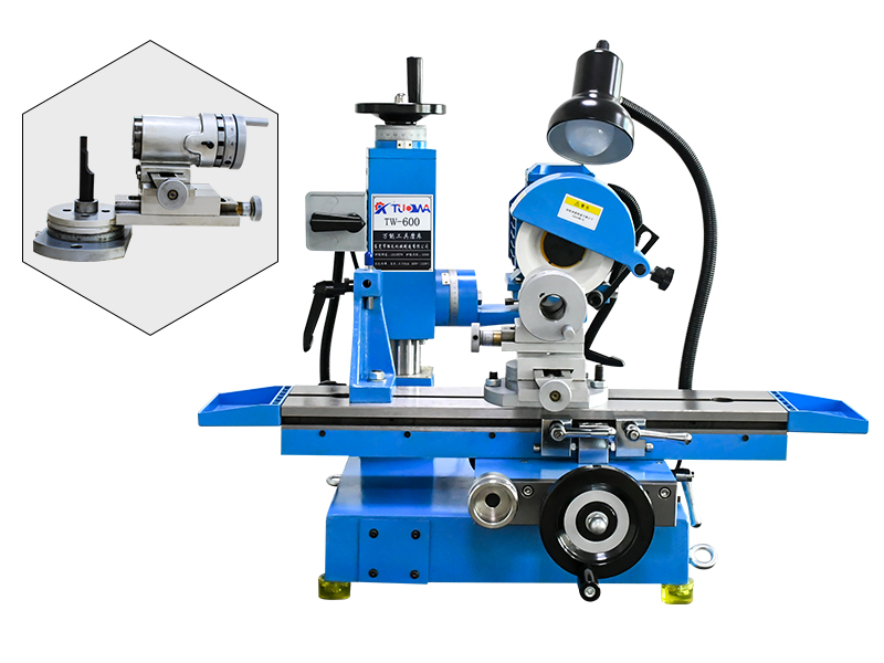 拓（tuò）瓦TW-600萬能工具磨床+50R圓弧修整器（qì）操作視頻